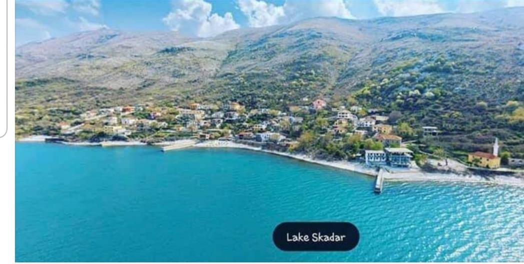 Rooms Lake View Balani Restaurant Shkodër エクステリア 写真
